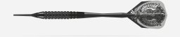 Kubisport Lotki Rzutki do Darta Elektronicznego Solidne HARROWS Soft Black Arrow 18g (Kub_05-T16K-18)