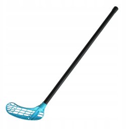 Kubisport Kij do Unihokeja Floorballa Lewy Niebieski Solidny Master 95 cm (Kub_05-H077K/LE-MO)