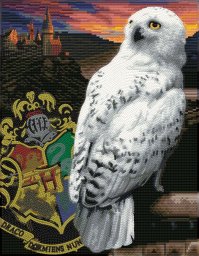 DIAMOND DOTZ Adults Snowy Owl Hedwig (018-DD10103)