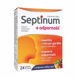 Centrum SEPTINUM_+ Odporność tabletki do ssania suplement diety 24szt (5906204023430)