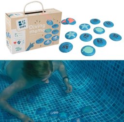 BS Toys Memory do ćwiczenia nurkowania 12szt EDUKAMP (8717775443025)