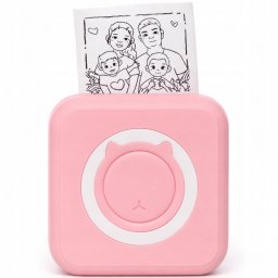 Drukarka etykiet Mini drukarka termiczna przenośna dla dziecka C15 Bluetooth Drukuś