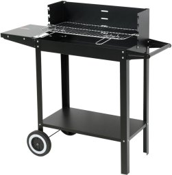 Lund Grill węglowy z półką, Ruszt 48 x 26.5CM one size