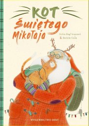 Dekoracja świąteczna Debit Kot Świętego Mikołaja