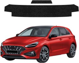 GrizzGlass Czarna powłoka techniczna HeavyDuty Black na próg bagażnika do Hyundai i30 Hatchback (2020-2026) [2w1] (GRZ20389)
