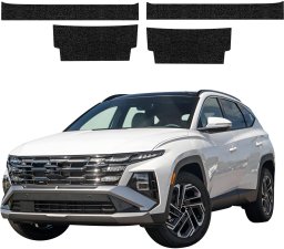 GrizzGlass Czarna powłoka techniczna HeavyDuty Black na progi do Hyundai Tucson Facelift (2024-2026) [4w1] (GRZ20431)