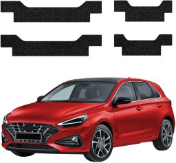 GrizzGlass Czarna powłoka techniczna HeavyDuty Black na progi do Hyundai i30 Hatchback (2020-2026) [4w1] (GRZ20450)