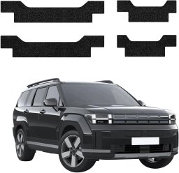 GrizzGlass Czarna powłoka techniczna HeavyDuty Black na progi do Hyundai Santa Fe (2023-2026) [4w1] (GRZ20438)