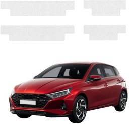 GrizzGlass Bezbarwna powłoka techniczna HeavyDuty Clear na progi do Hyundai i20 (2023-2026) [4w1] (GRZ21016)