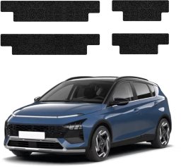 GrizzGlass Czarna powłoka techniczna HeavyDuty Black na progi do Hyundai Bayon (2024-2026) [4w1] (GRZ20320)