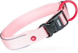 PETSTORY ZOLUX Obroża dla psa z nylonu premium 35-40 cm/20 mm S kol. różowy