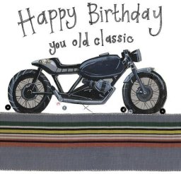 PASSION CARDS Karnet Urodziny Motor