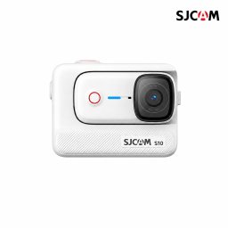 Kamera cyfrowa SJCAM Kieszonkowa S10 biały 4K 45g magnetyczna -128GB (6972476165672)