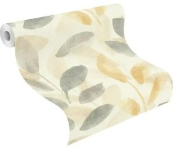 Rasch Wallpaper vinyl 416329 botanic beige