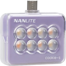 Lampa pierścieniowa Nanlite LED Selfie Light Lavender (COOKIE-S)