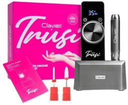 Clavier By Trusi frezarka mobilna do paznokci 65W Szara