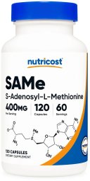 JARROW FORMULAS NUTRICOST SAM-e 200 mg (120 kaps.)