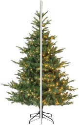 CHRISTMAS_TO Christm tree arti KIENS fir W LED 210CM