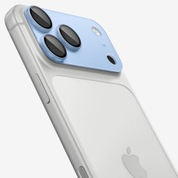 Spigen Szkło hartowane na aparat Optik Pro XL GLAS.TR EZ FIT na iPhone 18 Pro Max - jasnoniebieskie (8800337251708)