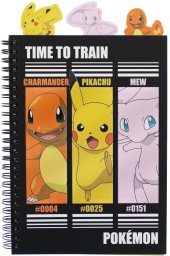 Blueprint Pokemon kołonotes A5 z wypustkami EDUKAMP (5055918667109)