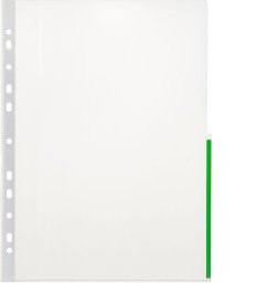 Bnt Office Koszulka A4 PP 120 Micron 100 Opakowanie Zielony (435200)