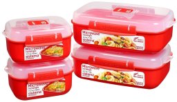 Sistema - Microwave Heat and Eat 4 pack (82005)