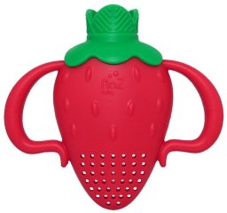 RaZ Baby Gryzak silikonowy do pokarmów Frutique Truskawka EDUKAMP (0850028177471)