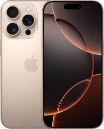 Smartfon odnowiony Apple iPhone 16 Pro (odnowiony, nieaktywowany) 5G 256GB Złoty (CPO)