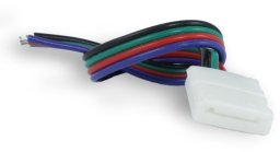 Nextec Szybkozłączka do taśm LED RGB 10mm, taśma-zasilacz