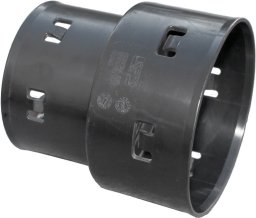 Kaczmarek Redukcja drenarska PVC DN/OD 100x80, kolor czarny