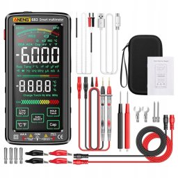 ANENG Cyfrowy multimetr miernik uniwersalny ekran dotykowy 0-1000V 0-10A Aneng