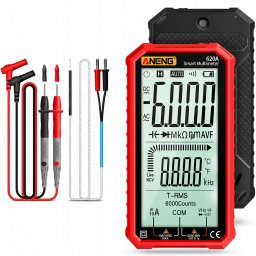 ANENG Cyfrowy multimetr miernik uniwersalny LCD z podświetleniem Aneng 620A