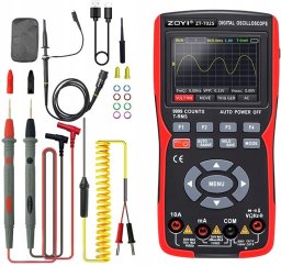 ZOYI Miernik cyfrowy multimetr 2w1 urządzenie pomiarowe ZOYI ZT-702S 10MHz sonda