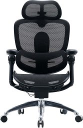 Krzesło biurowe Sihoo Fotel biurowy C300 PRO V2 Black (C300-PRO-V2-B101)