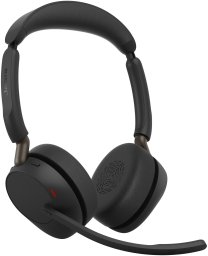 Słuchawki Jabra Evolve3 65 Zestaw słuchawkowy Bezprzewodowy Opaska na głowę Biuro/centrum telefoniczne USB Type-C Bluetooth Czarny (36599-989-899)