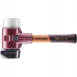 Halder SIMPLEX soft-face mallet 60 Rubber / Superplastic (3027262)