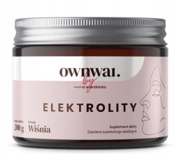MYVITA OWNWAI_Elektrolity Wiśnia suplement diety 200g (5905806912425)