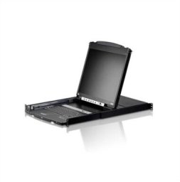 Konsola KVM Aten Przełącznik KVM LCD CL5808N, USB-PS/2, VGA, UK-Layout