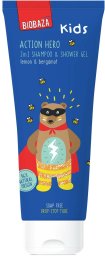 Biobaza , Action Hero, Shower Gel & Shampoo 2-In-1, 250 ml For Children