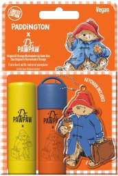 Dr PawPaw Set Dr. PawPaw: Paddington Bear Original Balm, Vegan, Lip Balm, 4 g + Paddington Orange Marmalade, Hydrating, Lip Balm, 4 g + Paddington Bear, None, Keyrings & Keychains None For Women