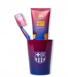 FC BARCELONA Set : , Toothbrush + , Toothpaste, 90 g + , None, None, Mugs & Cups, None, None For Children