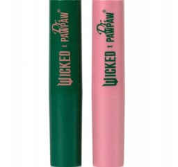 Dr PawPaw Set Dr. PawPaw: Wicked Enchanting, pH-Reactive, Lip Balm, Pink, 3 g + Wicked Glimmer, pH-Reactive, Lip Balm, Shimmering, 3 g For Women