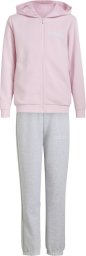 Eevi Dres dla dzieci adidas Essentials różowo-szary KR6711 164cm