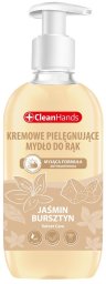 Świt Swit CLEANHANDS Kremowe mydło antybakteryjne do rąk w płynie jaśmin i bursztyn 500ml