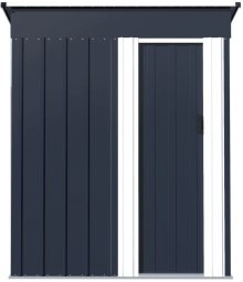 Szafa ogrodowa Funfit Domek narzędziowy ogrodowy blaszany 161x92x189cm (5905771302214)