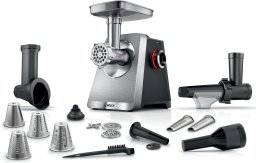 Maszynka do mielenia mięsa Bosch Seria 8 MultiPower 2500 W ze stali nierdzewnej (MFWS860M)