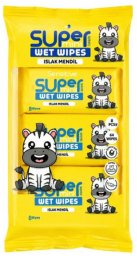 Huggies Super mini chusteczki nawilżane Zebra, 8x8 szt