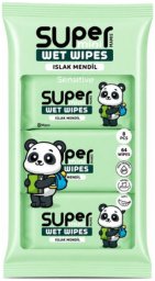 Huggies Super mini chusteczki nawilżane Panda, 8x8 szt