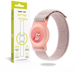 Mobile Origin MOBILE ORIGIN AIRTAG STRAP, PINK UNICORN