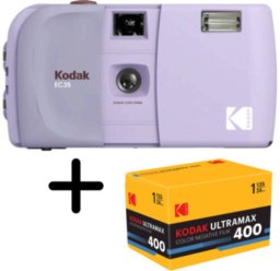 Aparat cyfrowy keine Marke Kodak EC35 Film Camera Lavender + Kodak Ultra Max 24 Exp (RK0711)